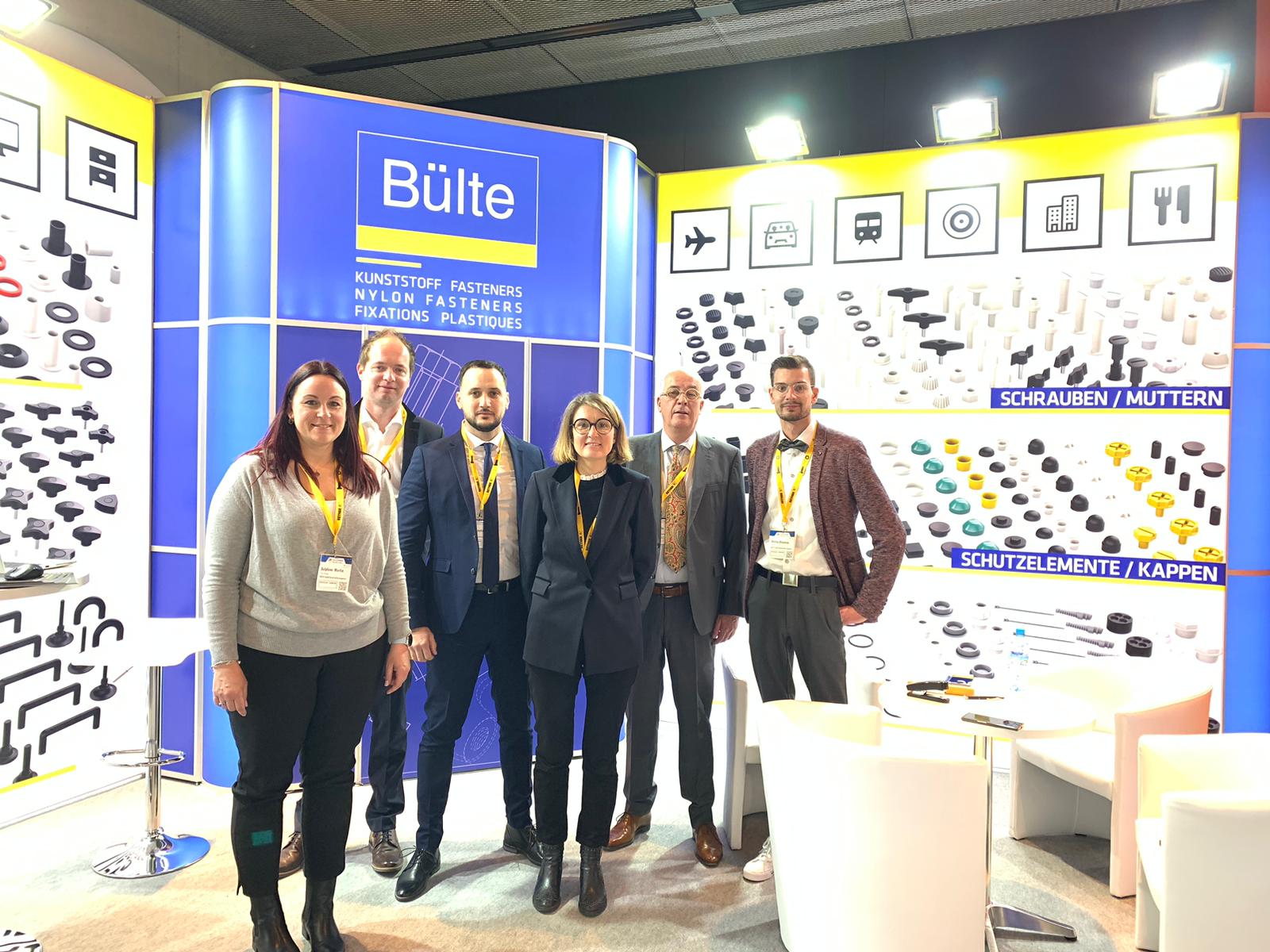 L'équipe Bulte au Salon Fastener Fair Global 2023