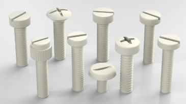 Vis plastiques tête cylindrique