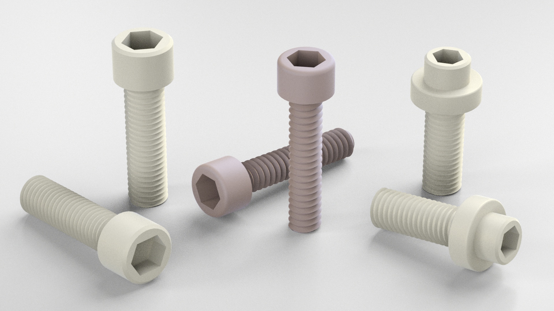 Hex socket head screws