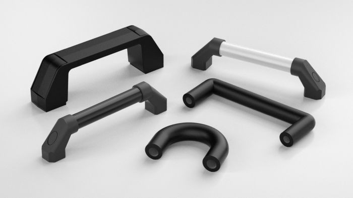 Empuñaduras de estribo en plástico