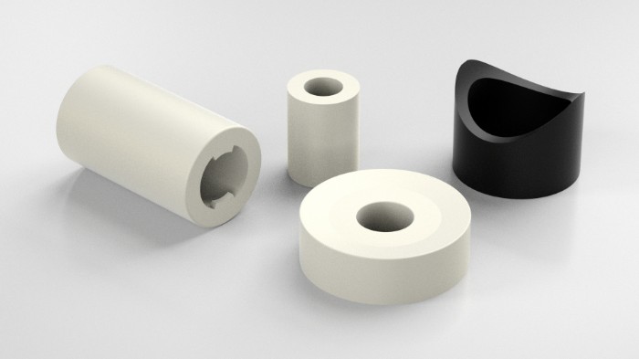Distanziali non filletati – Spine cilindriche in plastica
