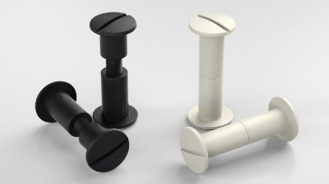 Vis plastiques de reliure & d'assemblage
