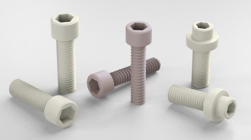 Vis plastiques tête 6 pans creux