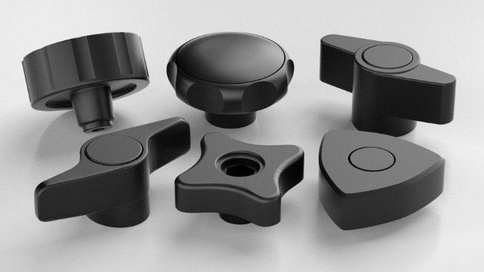 Kit manopole di serraggio di plastica (Plastimont)