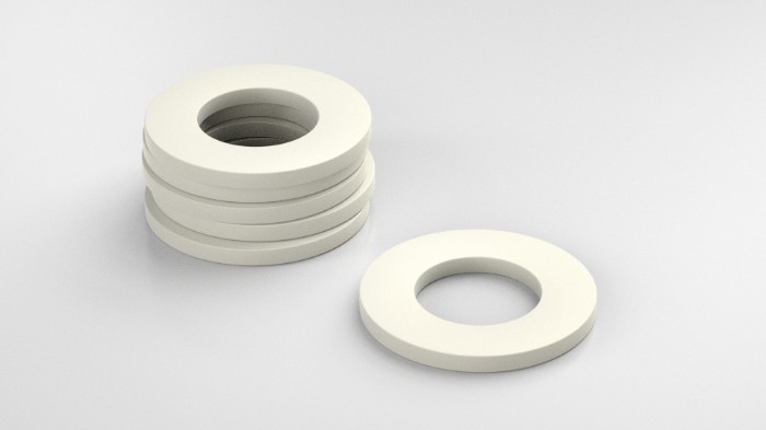 Flat Plastic Washers - Nylon or PTFE